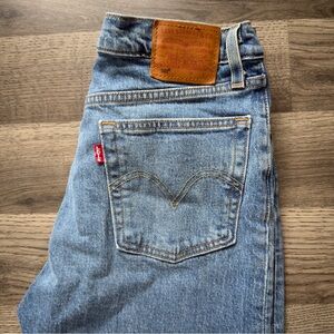 Vintage Levi's Light Blue Straight Leg Jean